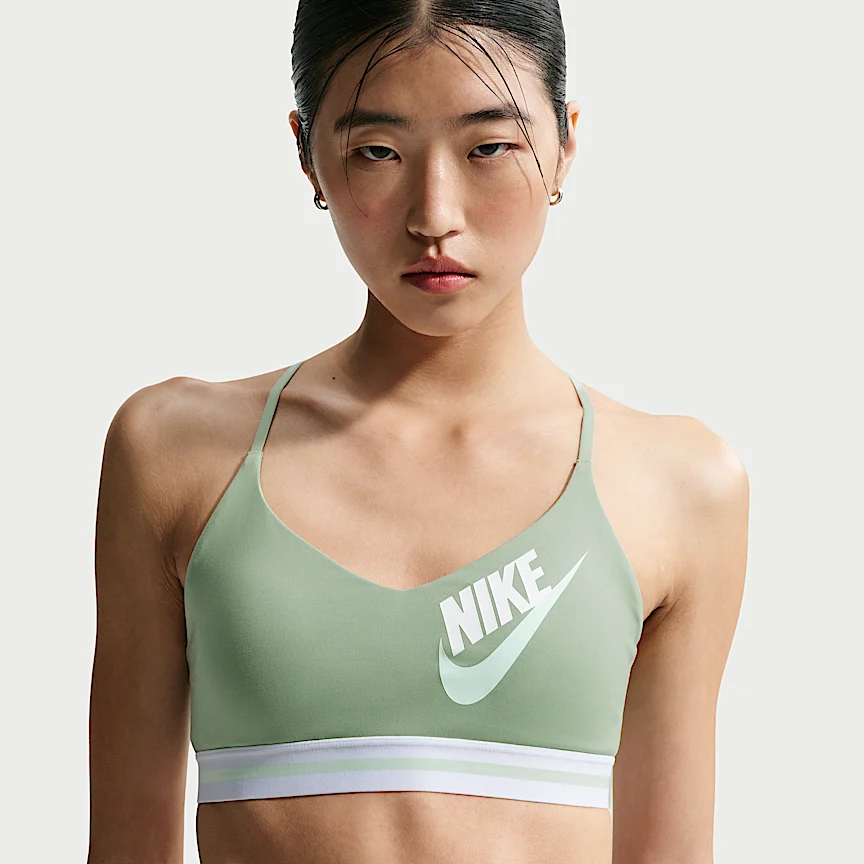 NIKE インディ — ウィメンズ ライトサポート スポーツブラ