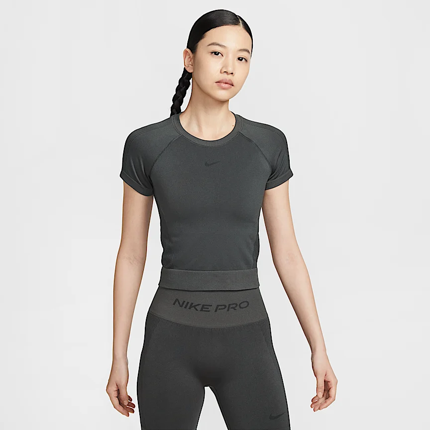 NIKE プロ シームレス — ウィメンズ Dri-FIT Tシャツ