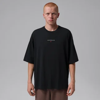 NIKE Jordan Flight Essentials — Men's Oversized Patch T-Shirt
