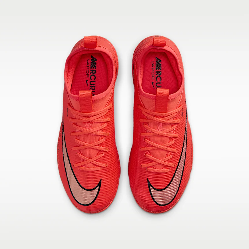 NIKE Jr. Mercurial Vapor 17 Academy — Big Kids' Turf Low-Top Soccer Shoes - Image 4