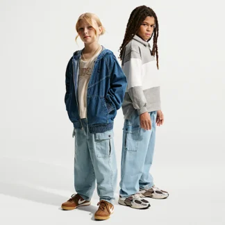 NIKE Sportswear Collection — Big Kids' Denim Cargo Pants