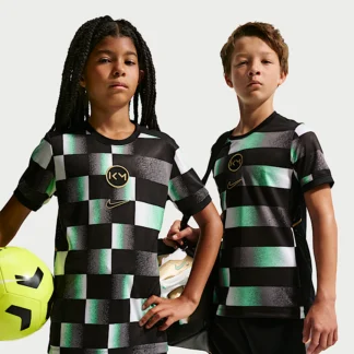 NIKE Kylian Mbappé Academy — Big Kids' Dri-FIT Short-Sleeve Soccer Top