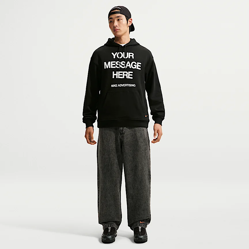 NIKE スポーツウェア — メンズ フリース トレーナー パーカー - Image 4