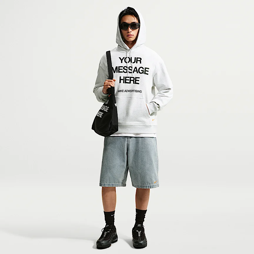 NIKE スポーツウェア — メンズ フリース トレーナー パーカー - Image 4