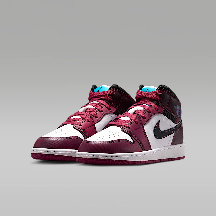 NIKE Air Jordan 1 Mid SE — Big Kids' Shoes - Image 5