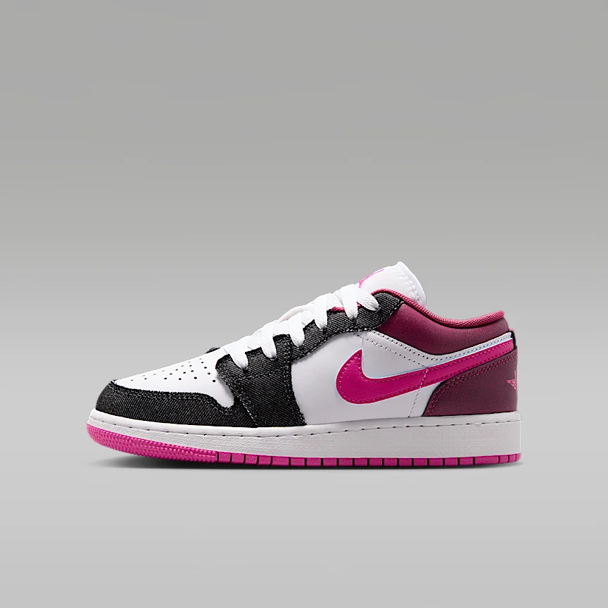 NIKE Air Jordan 1 Low SE — Big Kids' Shoes