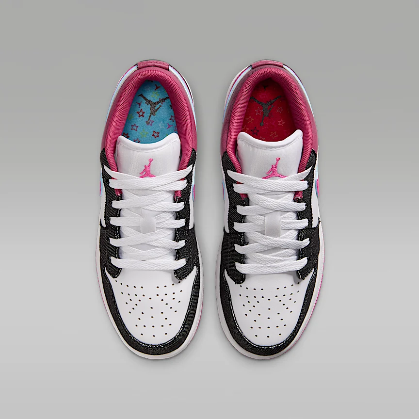 NIKE Air Jordan 1 Low SE — Big Kids' Shoes - Image 4