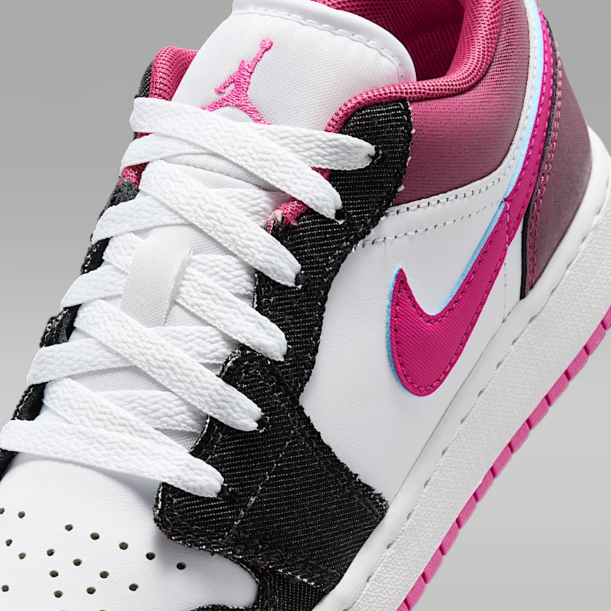 NIKE Air Jordan 1 Low SE — Big Kids' Shoes - Image 7
