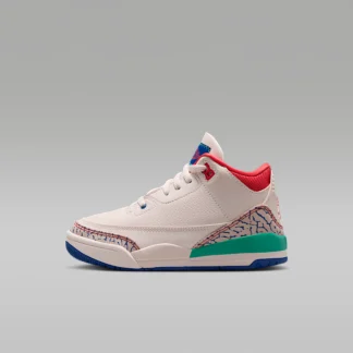 NIKE Jordan 3 Retro "Play Your Way" — Little Kids' Shoes