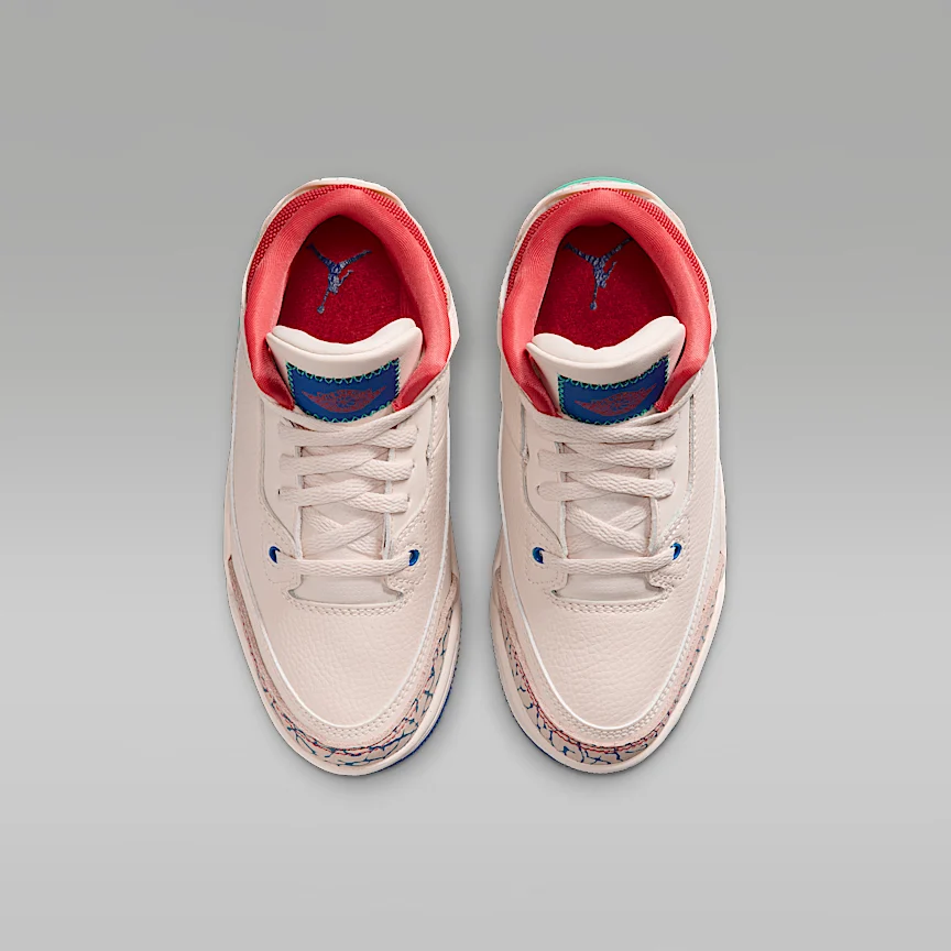 NIKE Jordan 3 Retro "Play Your Way" — Little Kids' Shoes - Image 4