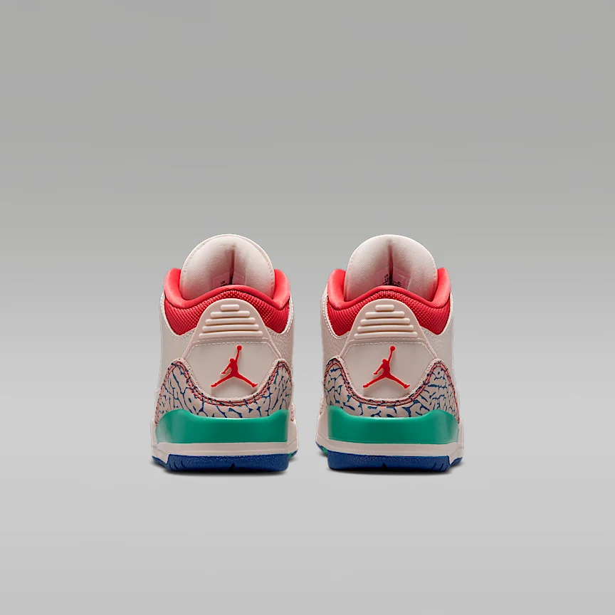 NIKE Jordan 3 Retro "Play Your Way" — Little Kids' Shoes - Image 6