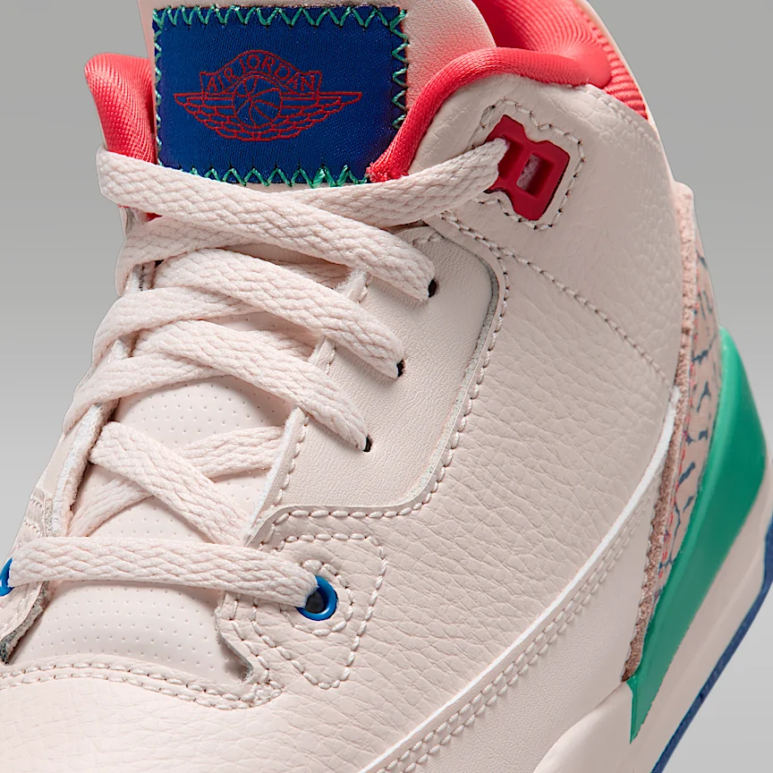 NIKE Jordan 3 Retro "Play Your Way" — Little Kids' Shoes - Image 7