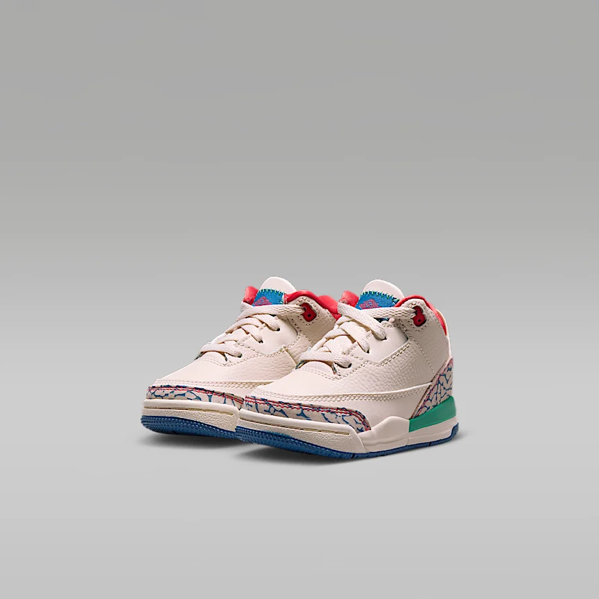 NIKE Jordan 3 Retro "Play Your Way" — Baby Shoes - Image 5