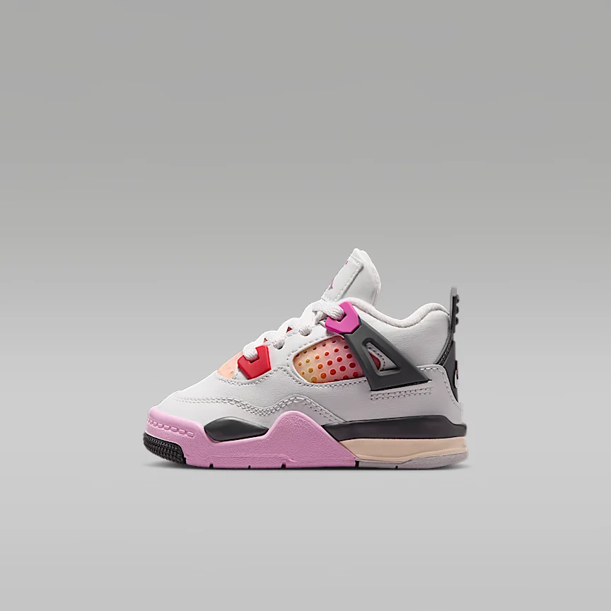 NIKE Jordan 4 Retro "Comic" — Baby/Toddler Shoes
