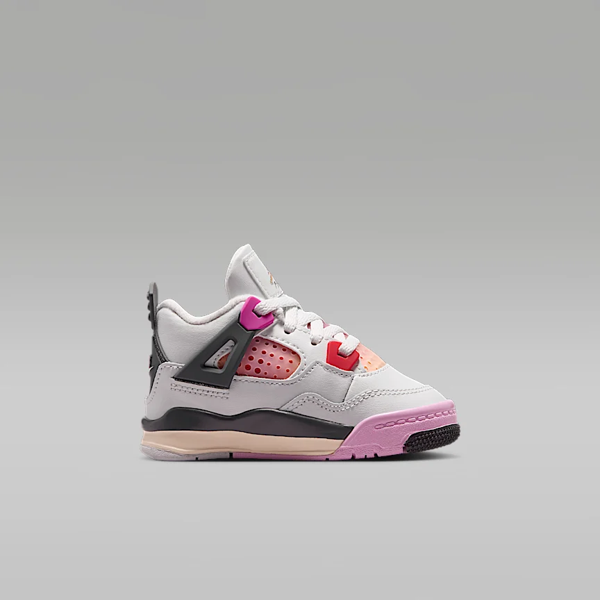 NIKE Jordan 4 Retro "Comic" — Baby/Toddler Shoes - Image 3