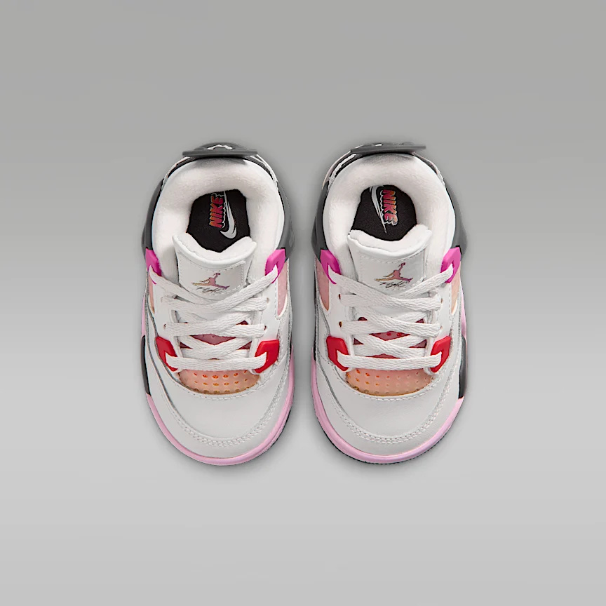 NIKE Jordan 4 Retro "Comic" — Baby/Toddler Shoes - Image 4