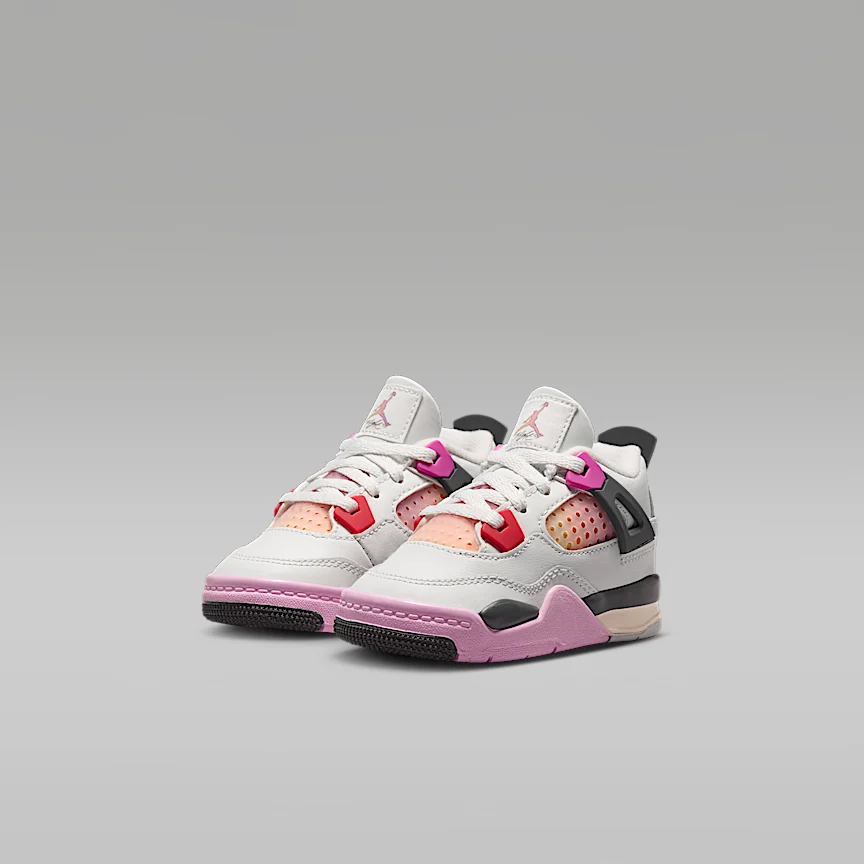 NIKE Jordan 4 Retro "Comic" — Baby/Toddler Shoes - Image 5