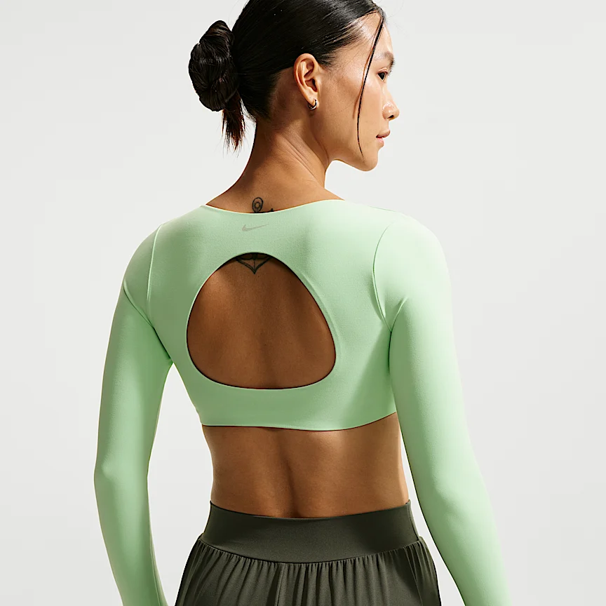 NIKE ゼンビー — ウィメンズ ライトサポート パッディド ロングスリーブ スポーツブラ - Image 2