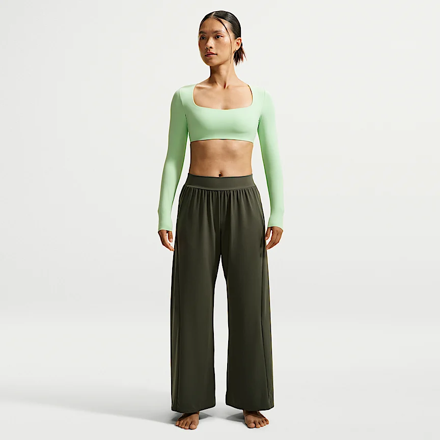 NIKE ゼンビー — ウィメンズ ライトサポート パッディド ロングスリーブ スポーツブラ - Image 4