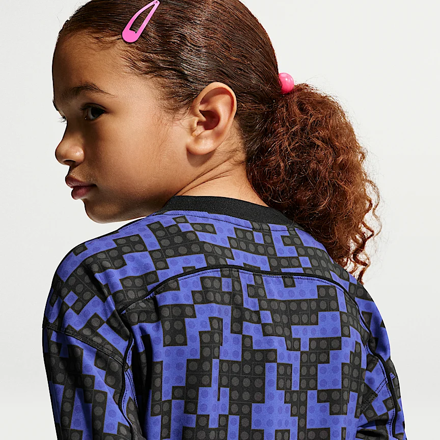 NIKE x LEGO® Collection — Big Kids' Jersey Dress - Image 3