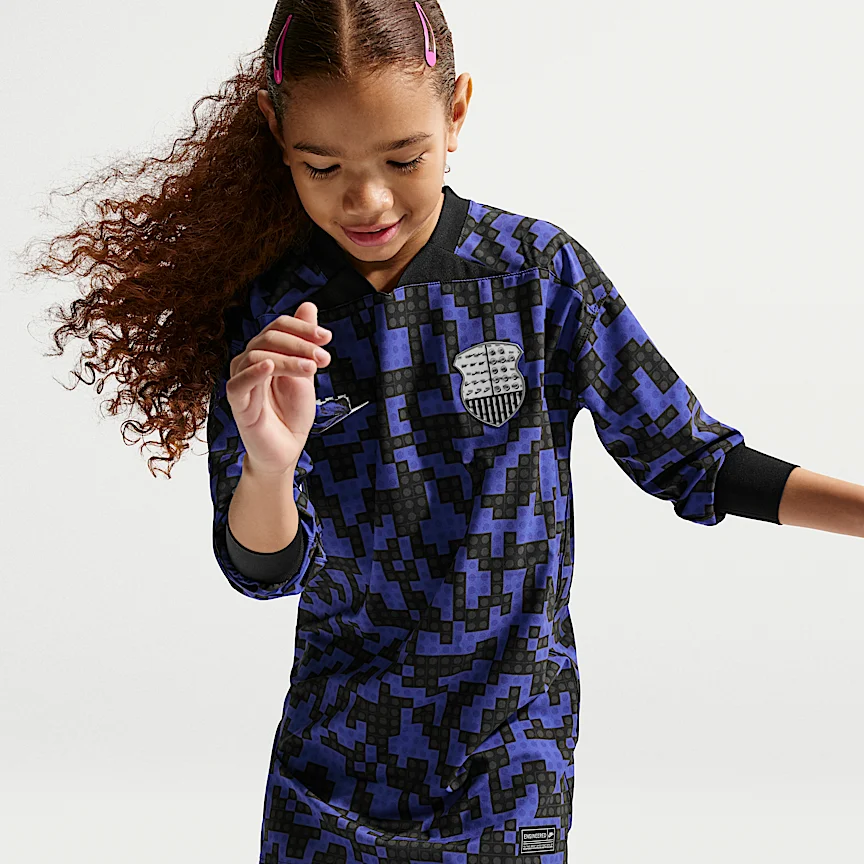 NIKE x LEGO® Collection — Big Kids' Jersey Dress - Image 4