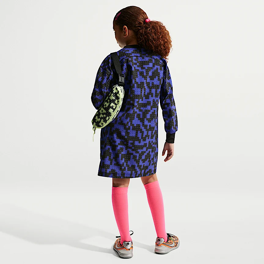 NIKE x LEGO® Collection — Big Kids' Jersey Dress - Image 5