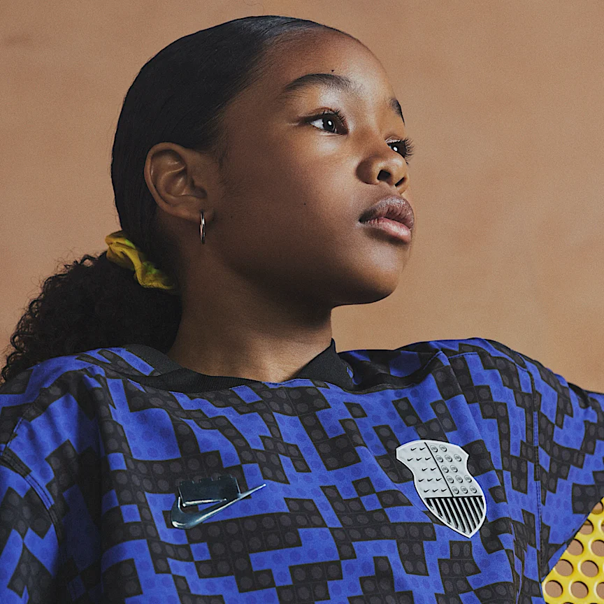 NIKE x LEGO® Collection — Big Kids' Jersey Dress - Image 7