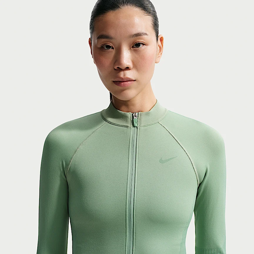 NIKE プロ — ウィメンズ フルジップ トレーニングトップス