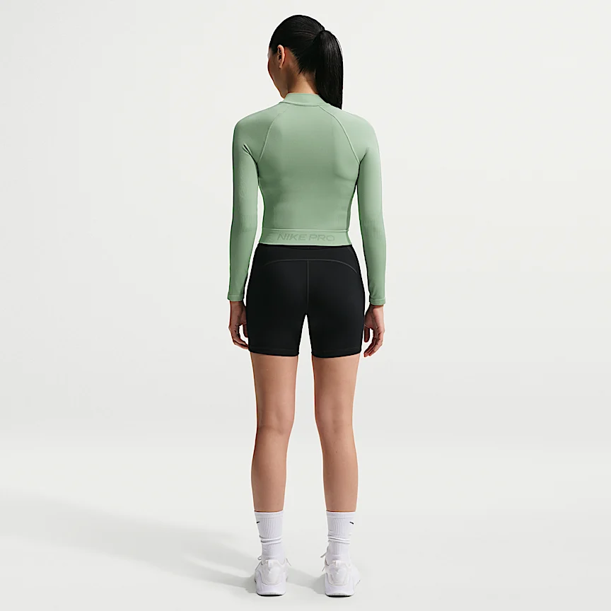 NIKE プロ — ウィメンズ フルジップ トレーニングトップス - Image 5