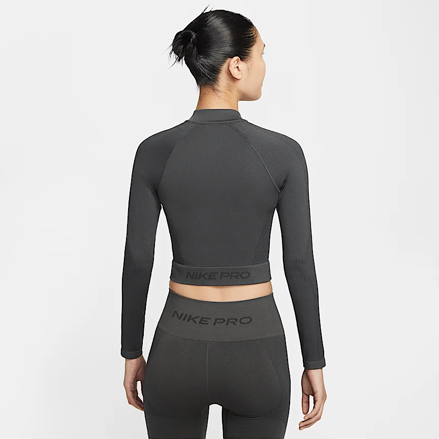 NIKE プロ — ウィメンズ フルジップ トレーニングトップス - Image 2