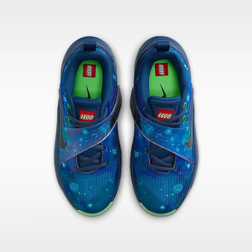 NIKE Hustle D 12 x LEGO® Collection — Big Kids' Basketball Shoes - Image 4