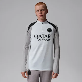 NIKE パリ サンジェルマン (PSG) ストライク ナイト エディション — メンズ ジョーダン Dri-FIT サッカー ニット ドリルトップ