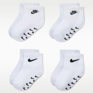 NIKE Nike — ベビー ロゴ グリッパー ソックス (4足)
