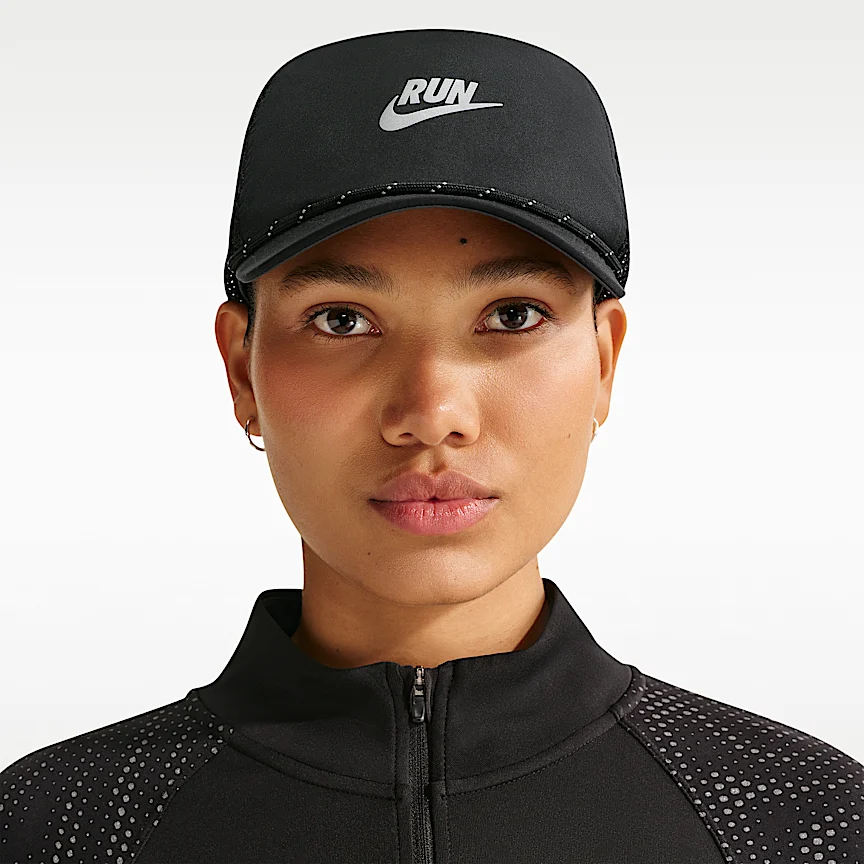 NIKE Pro — Dri-FIT Unstructured Swoosh Run Cap - Image 3