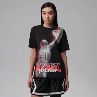 NIKE ジョーダン スポーツ ヘリテージ — ウィメンズ Dri-FIT グラフィック Tシャツ