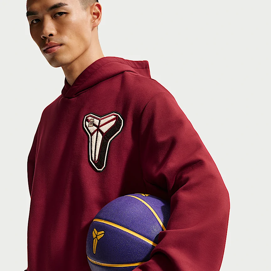 NIKE コービー — メンズ Dri-FIT フリース プルオーバー バスケットボールパーカー
