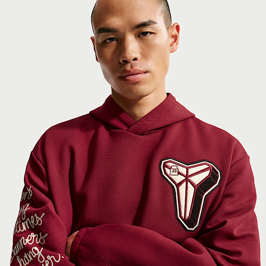 NIKE コービー — メンズ Dri-FIT フリース プルオーバー バスケットボールパーカー - Image 3