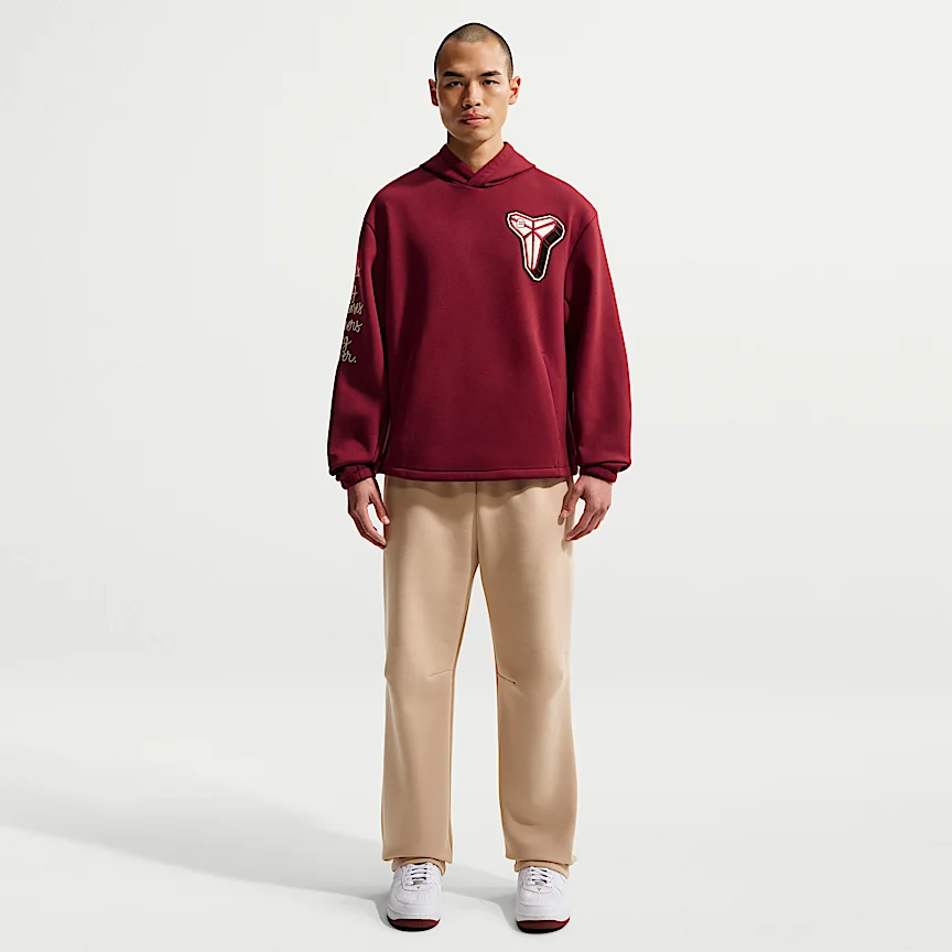 NIKE コービー — メンズ Dri-FIT フリース プルオーバー バスケットボールパーカー - Image 4