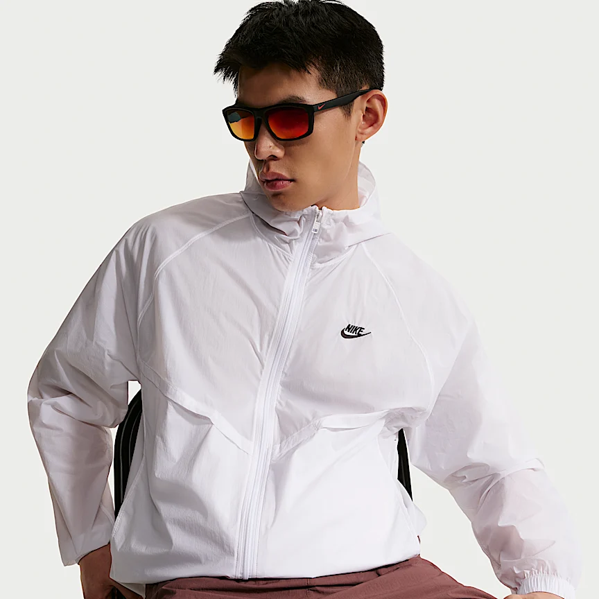 NIKE ウィンドランナー — メンズ アンラインド フルジップ UV ジャケット - Image 3