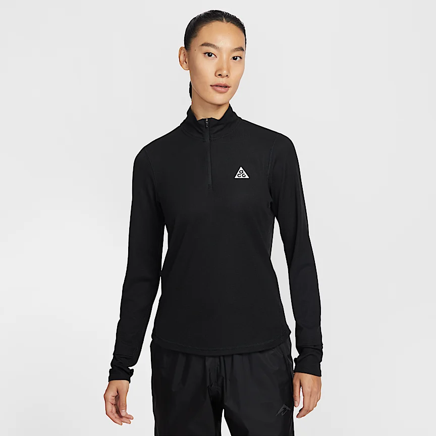 NIKE ACG — ウィメンズ Dri-FIT ハーフジップ トレイルランニング トップス