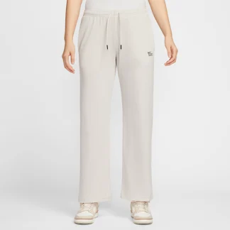 NIKE スポーツウェア チル ニット — ウィメンズ ミッドライズ 軽量 オープンヘム パンツ