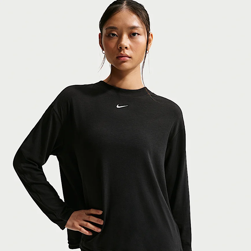 NIKE ワン リラックスド — ウィメンズ Dri-FIT ロングスリーブ トップ