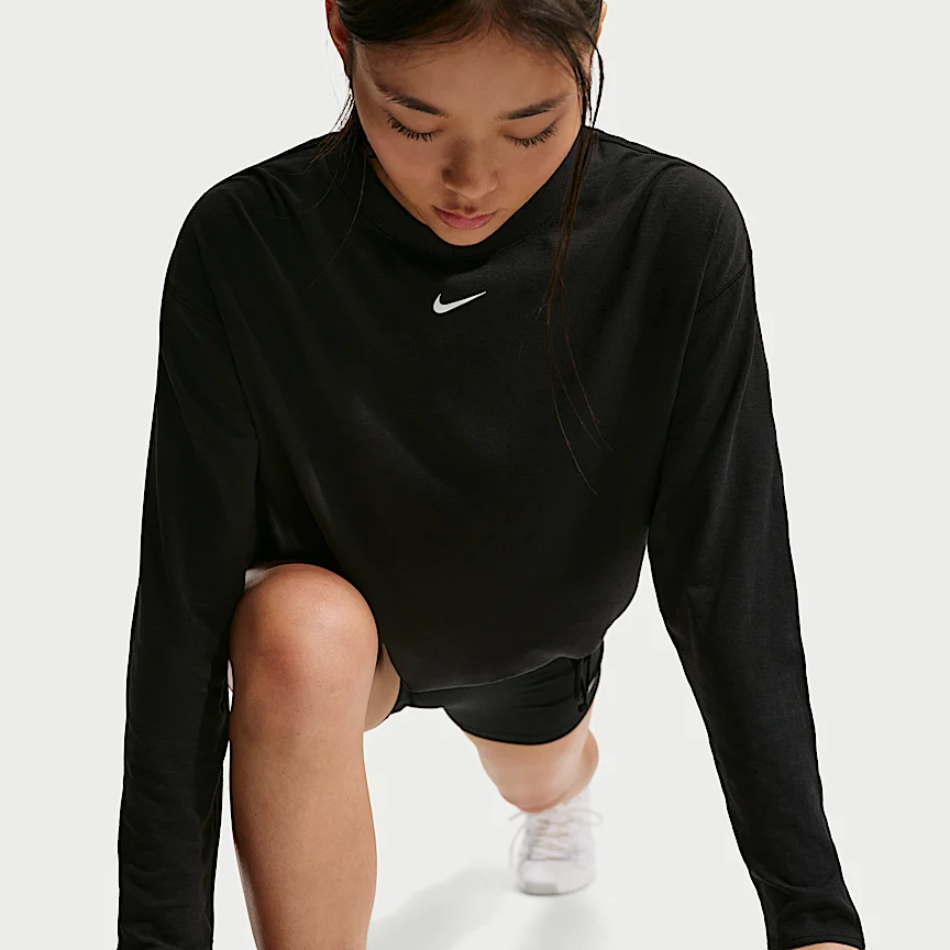 NIKE ワン リラックスド — ウィメンズ Dri-FIT ロングスリーブ トップ - Image 3