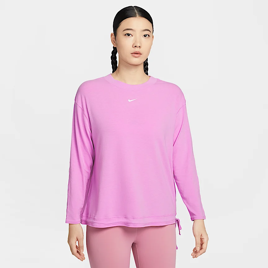 NIKE ワン リラックスド — ウィメンズ Dri-FIT ロングスリーブ トップ