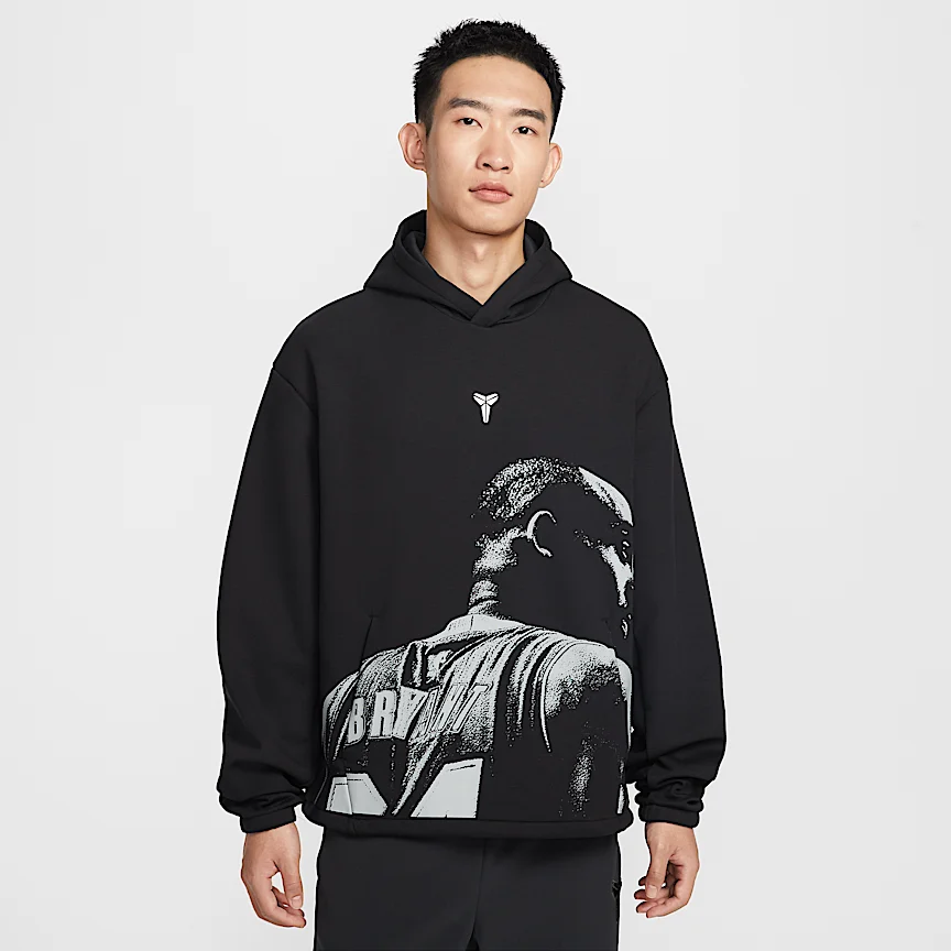 NIKE コービー — メンズ Dri-FIT フリース プルオーバー バスケットボールパーカー