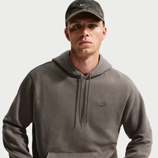 NIKE Sportswear Club — Men's Washed Fleece Hoodie