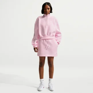 NIKE スポーツウェア フェニックス フリース — ウィメンズ ハイウエスト スリム ミニ スカート