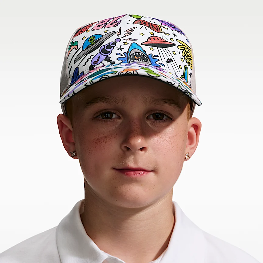 NIKE Club — Little Kids' Structured Cap - Image 3