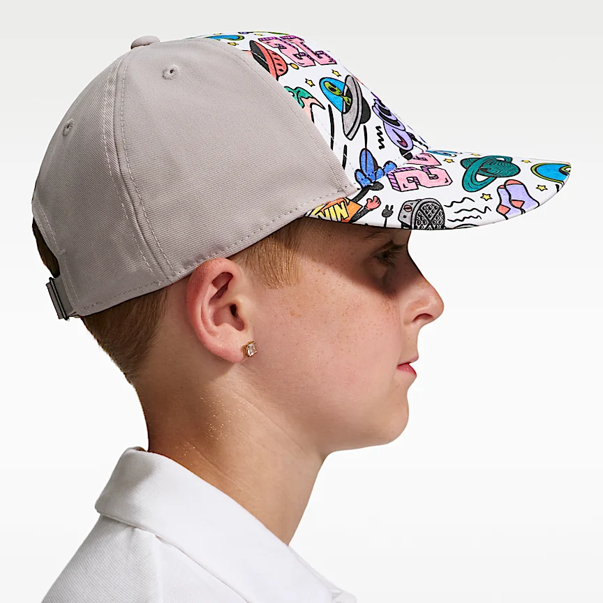 NIKE Club — Little Kids' Structured Cap - Image 4