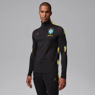 NIKE ブラジル ストライク — メンズ ジョーダン Dri-FIT サッカー ニット ドリルトップ